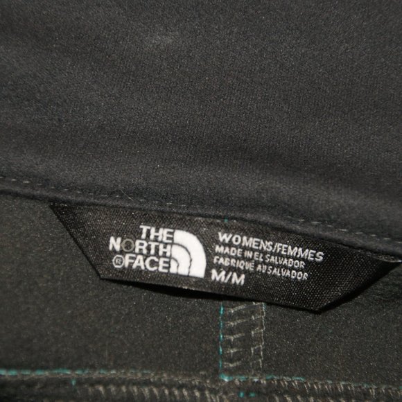 NORTH FACE  Green Zip-Up Soft Shell Jacket sz M - Picture 4 of 7